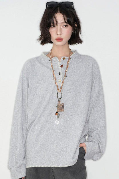 Loose Long Sleeve Top