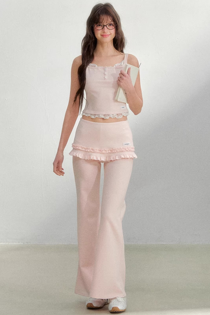Oxygen Lace Sports Top + Pants