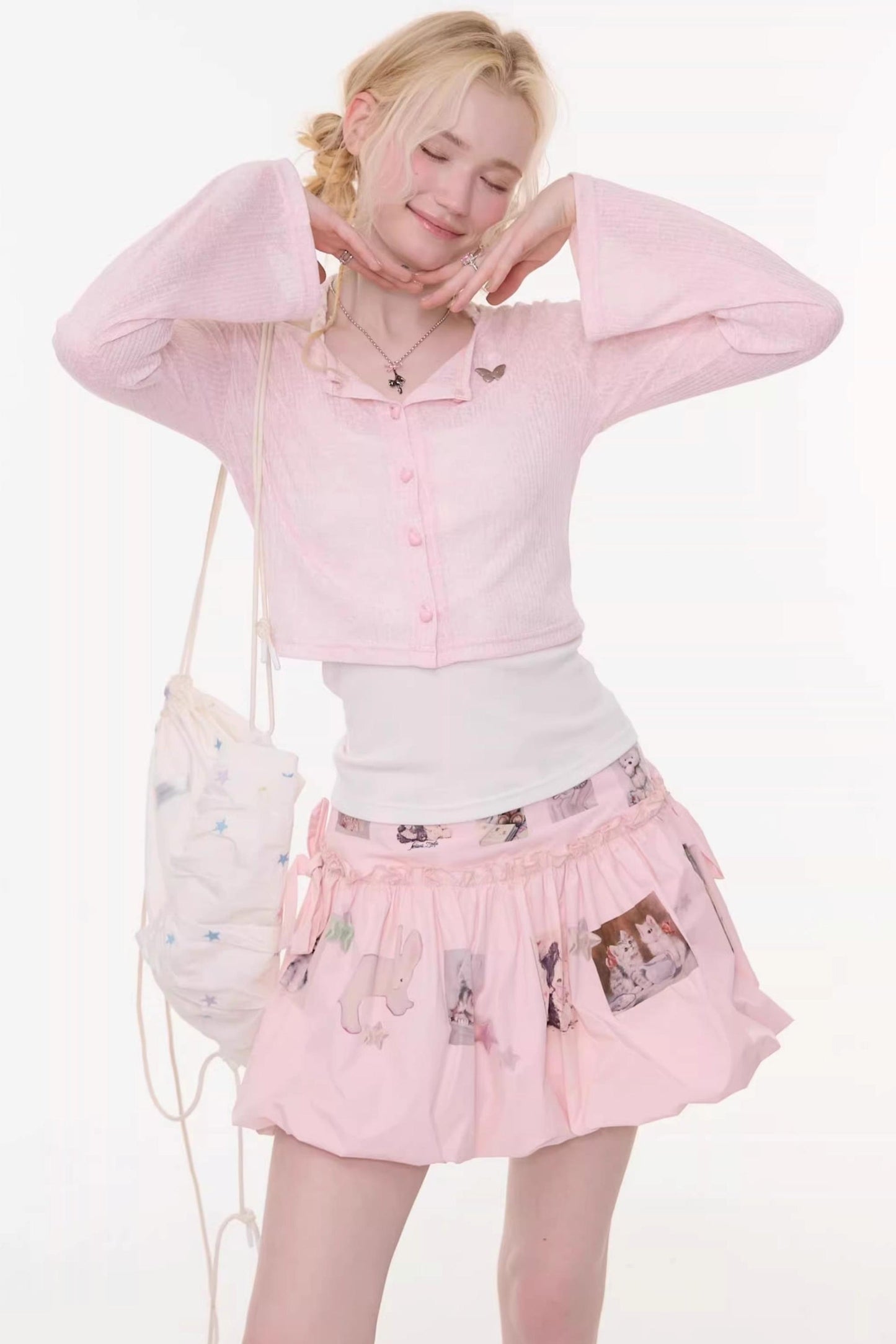 Sweet Slim Knit Cardigan