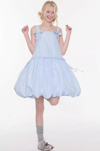 Ribbon Balloon Camisole Dress