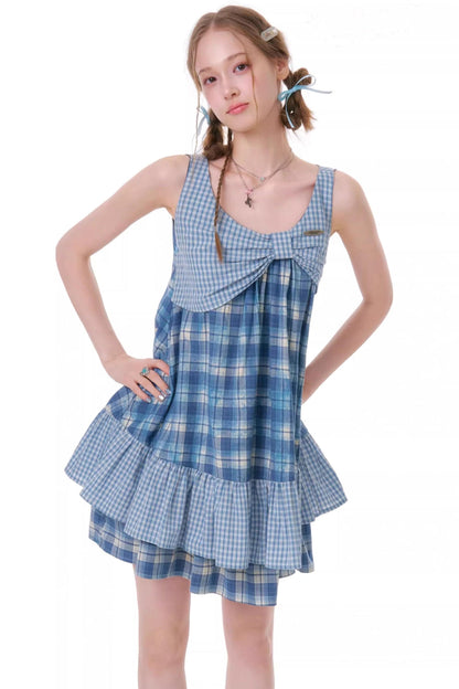 Sweet Dreams Plaid Dress