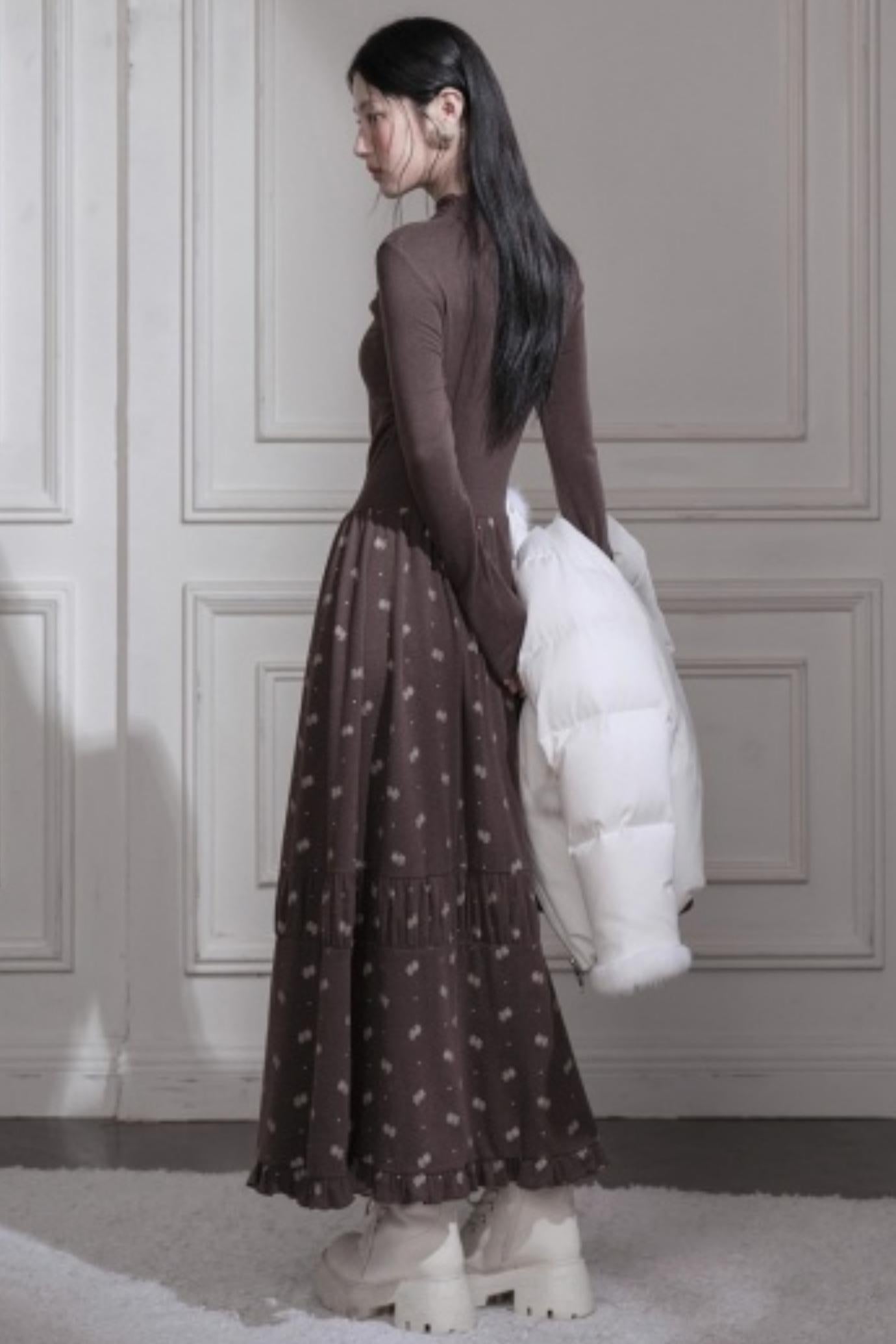 Snowflake Long Dress