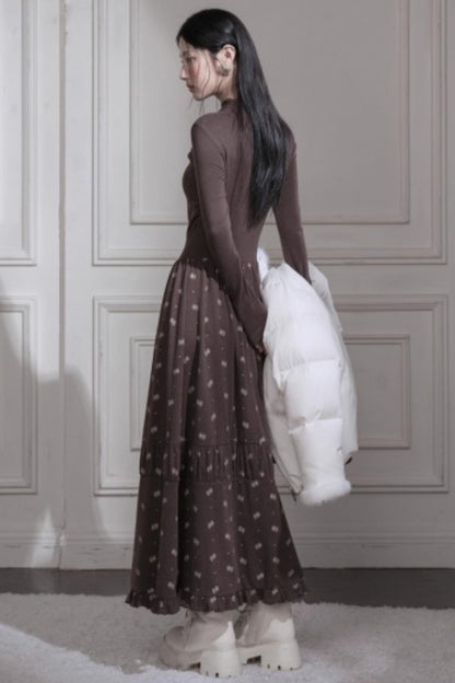 Snowflake Long Dress