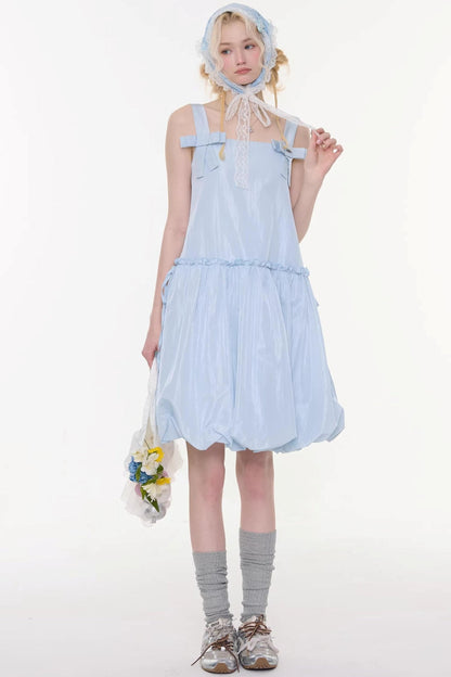 Ribbon Balloon Camisole Dress