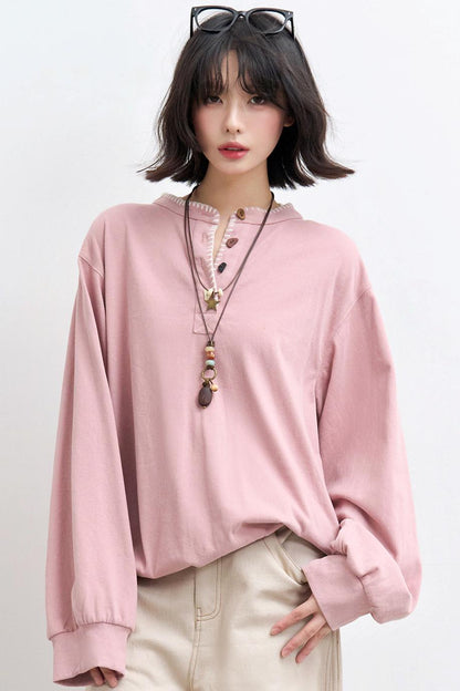 Loose Long Sleeve Top
