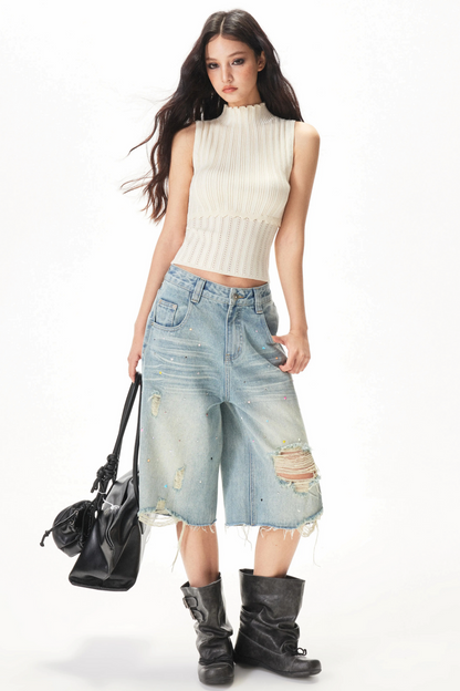 Soft Knit Sleeveless Tank Top