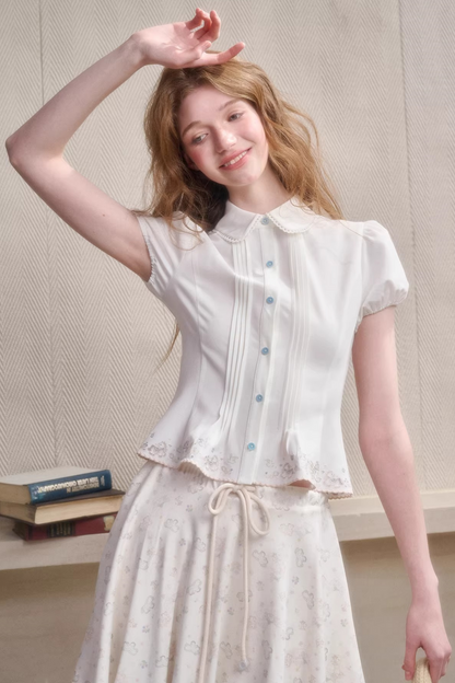 Sweet Doll Collar Blouse