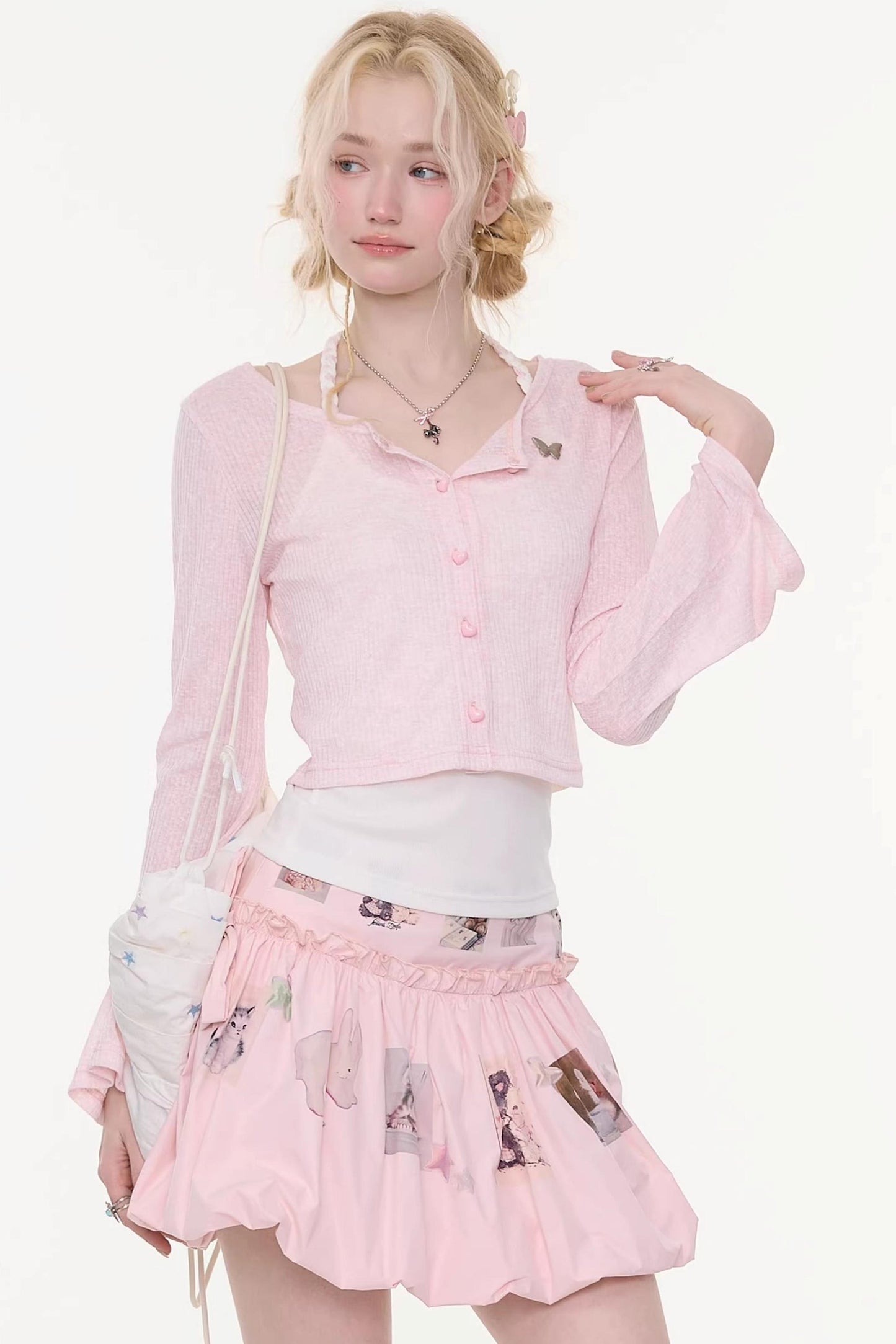 Sweet Slim Knit Cardigan
