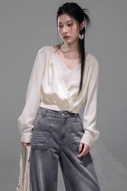Tailored Top + Halter Vest