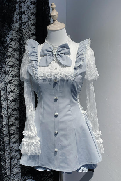 Subculture Dark Kawaii Lace Dress + Shorts