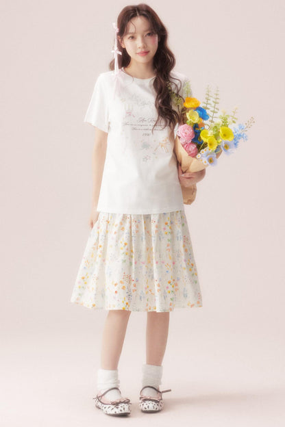 Graffiti Love Bouquet T-shirt