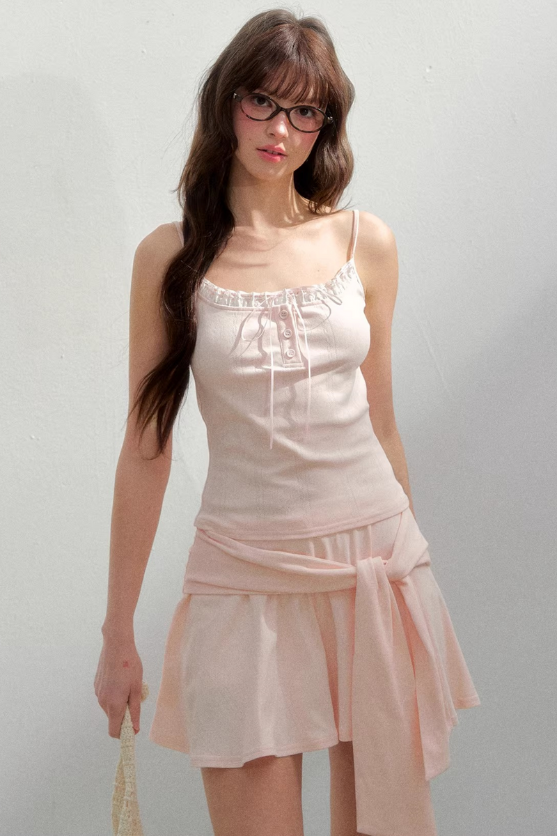 Lace Cotton Camisole