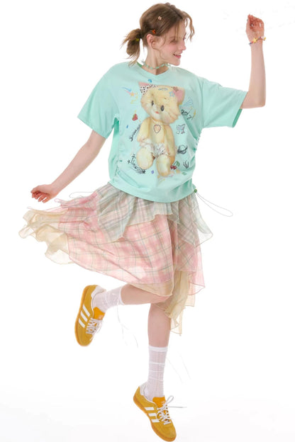 Gummy Bear V-neck Top