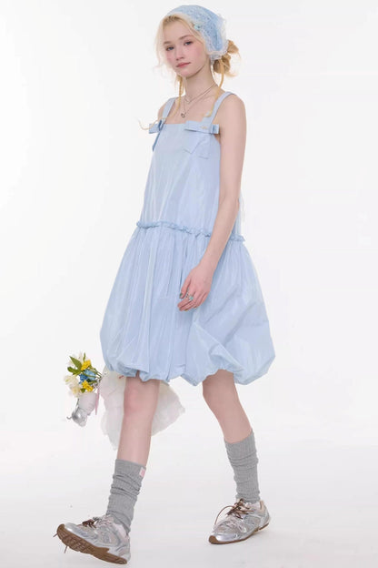 Ribbon Balloon Camisole Dress