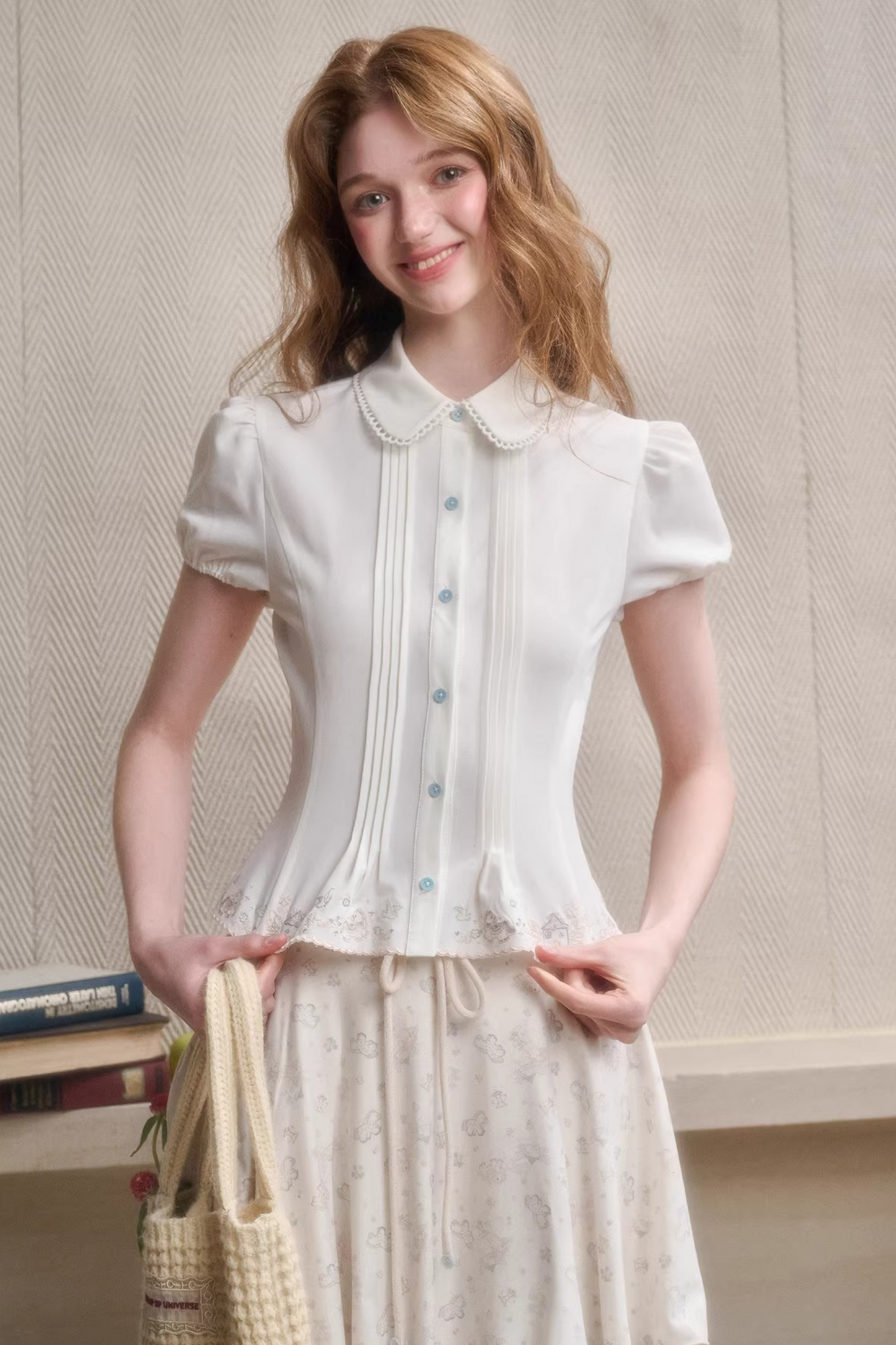 Sweet Doll Collar Blouse