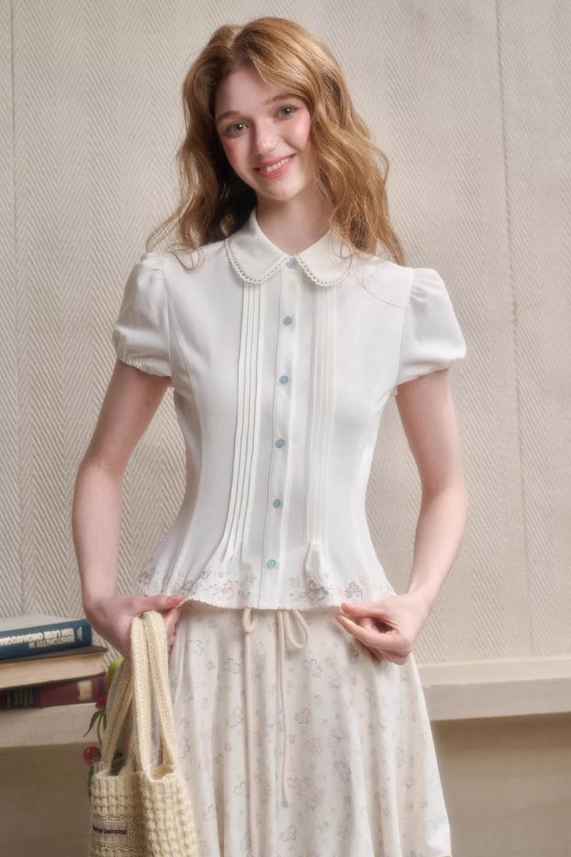 Sweet Doll Collar Blouse