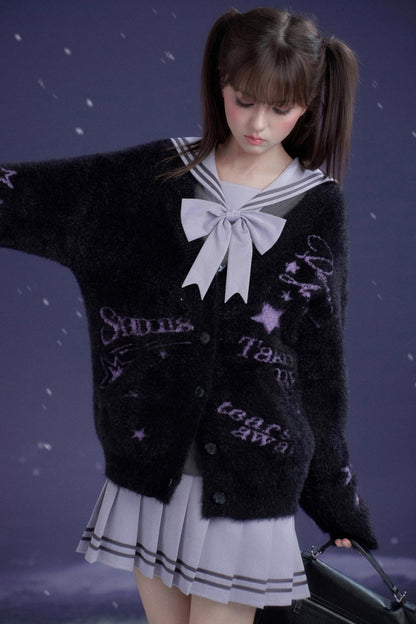 Sweet Lavender Purple Sailor Dress