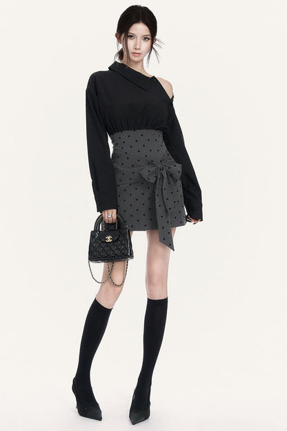 Mode Off Shoulder Dress