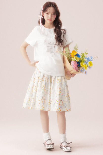 Graffiti Love Bouquet T-shirt