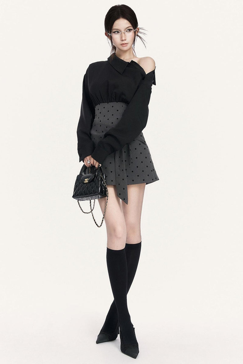 Mode Off Shoulder Dress