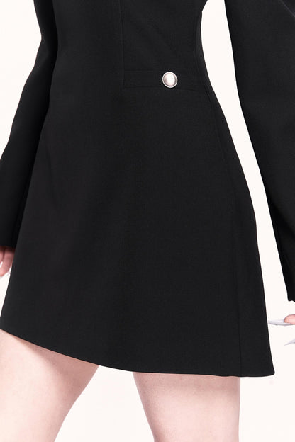 Mode Dress + Fur Cape