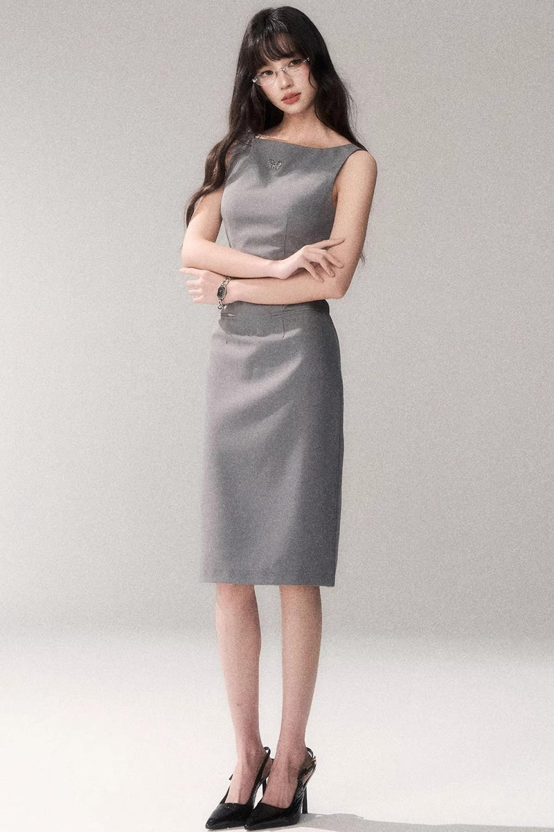 Siren Rachel Off-shoulder Dress