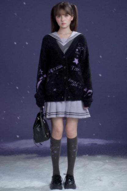 Sweet Lavender Purple Sailor Dress