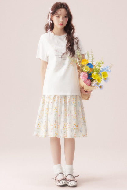 Graffiti Love Bouquet T-shirt