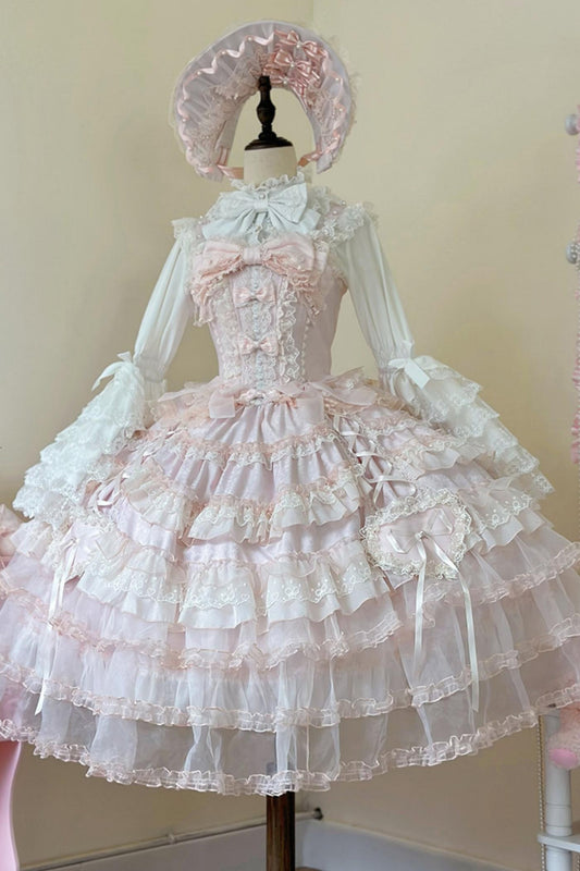 [pre-order] Dreamy Doll Wedding Dress + Headdress