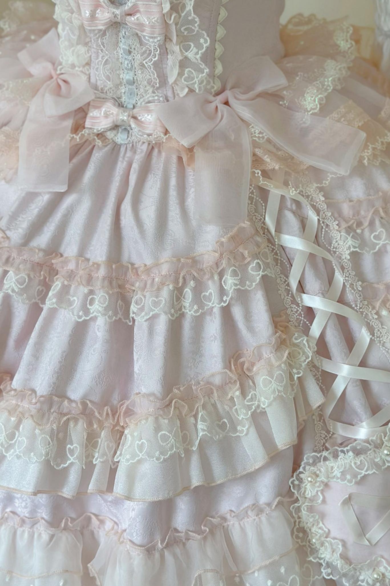 [pre-order] Dreamy Doll Wedding Dress + Headdress