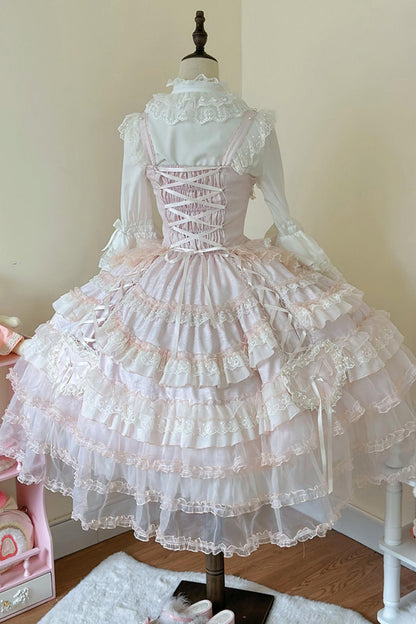 [pre-order] Dreamy Doll Wedding Dress + Headdress
