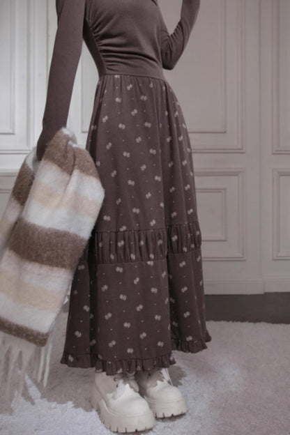 Snowflake Long Dress