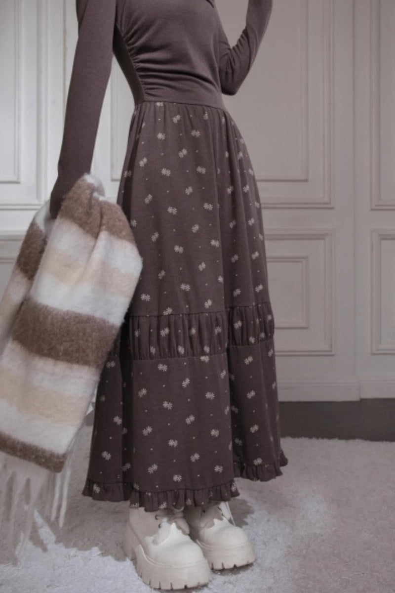 Snowflake Long Dress