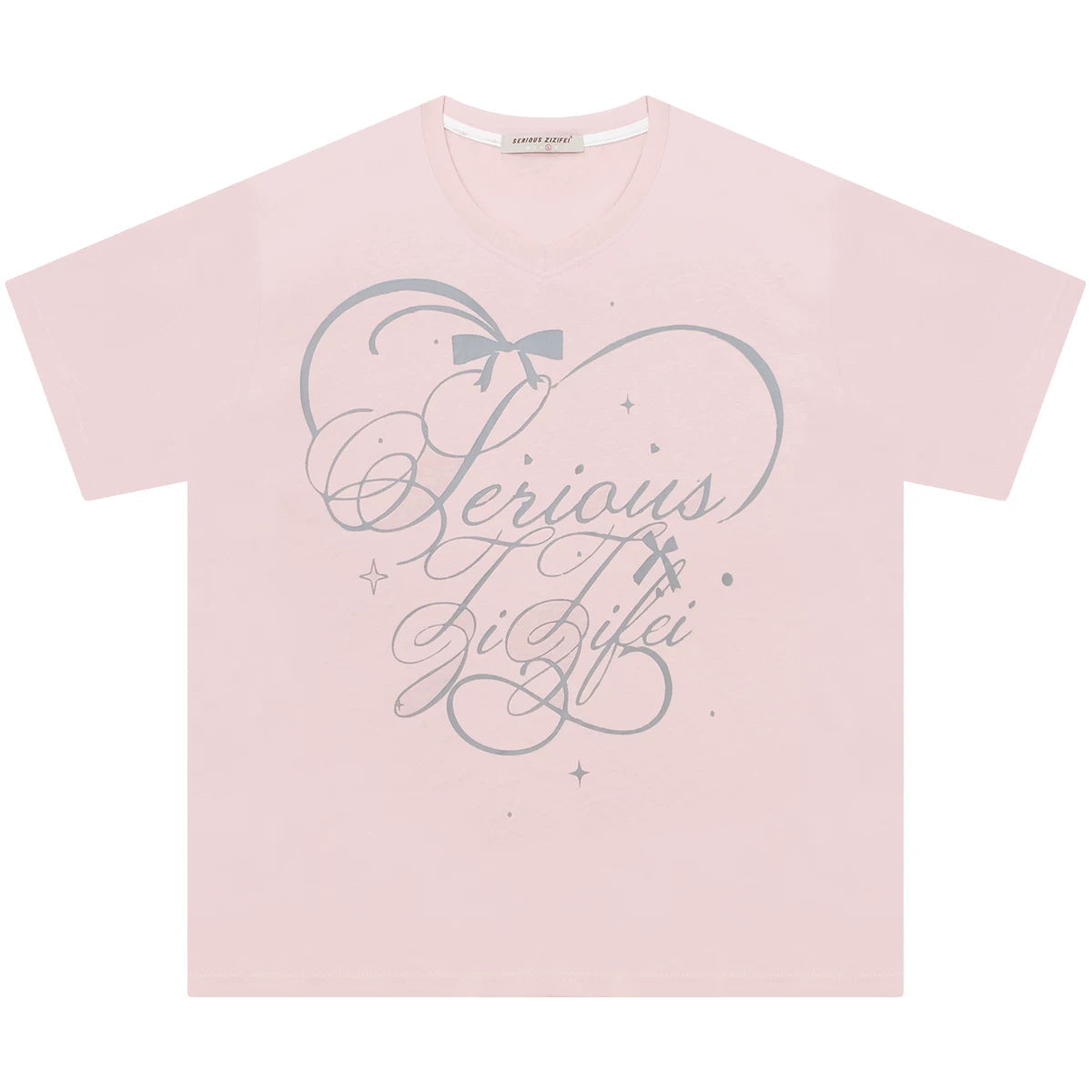 Star Falling V-neck Top