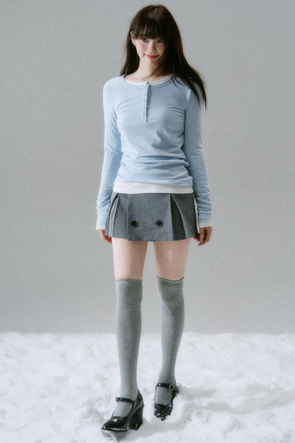 Button Design Slim Top