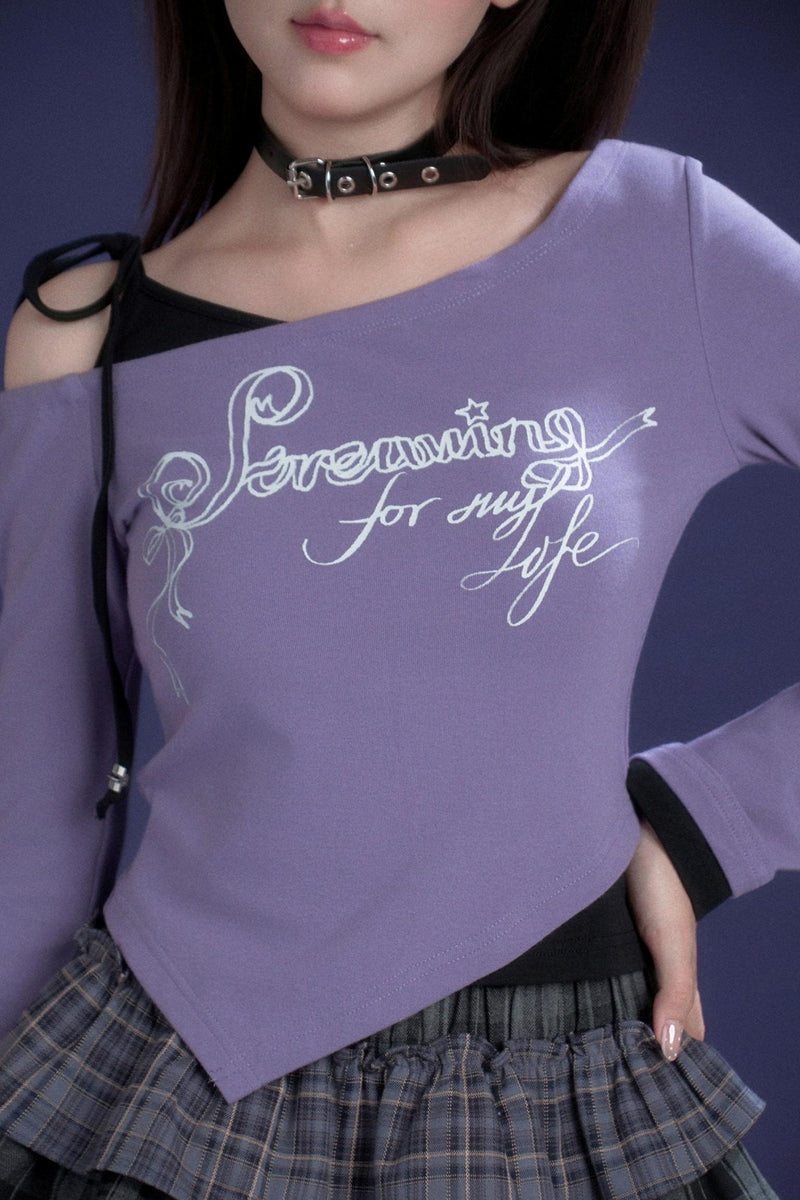 Fighting Spirit Printed T-shirt
