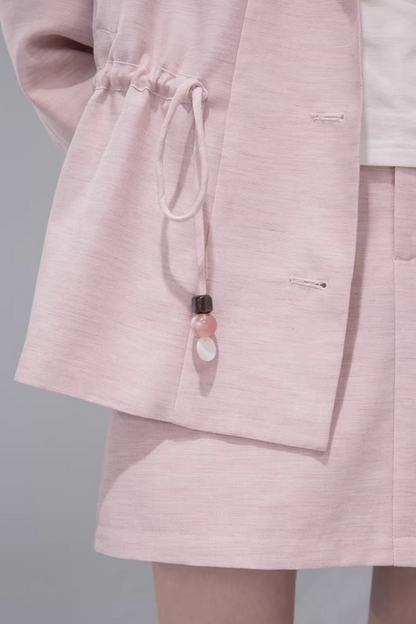 Powder Color Jacket + Skirt