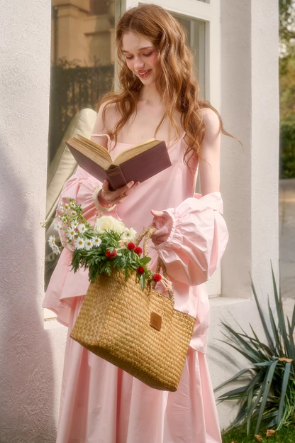 Baby Pink Sweet Dress + Shirt