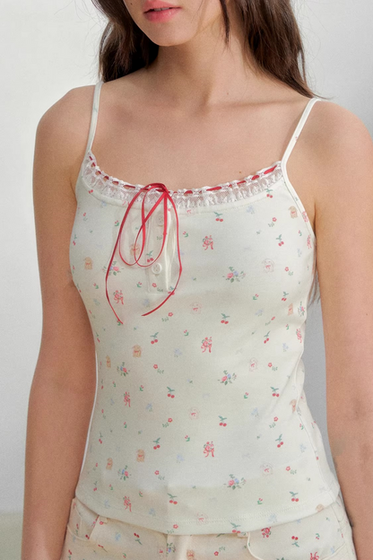 Lace Cotton Camisole