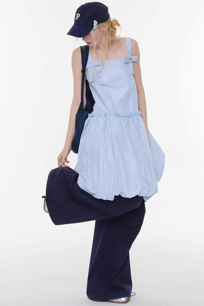 Ribbon Balloon Camisole Dress