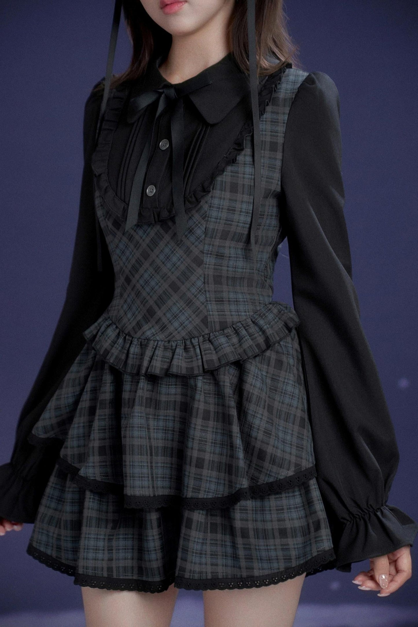 Sweet Spicy Plaid Dress