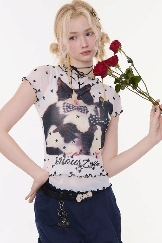 Big Cat Star Top