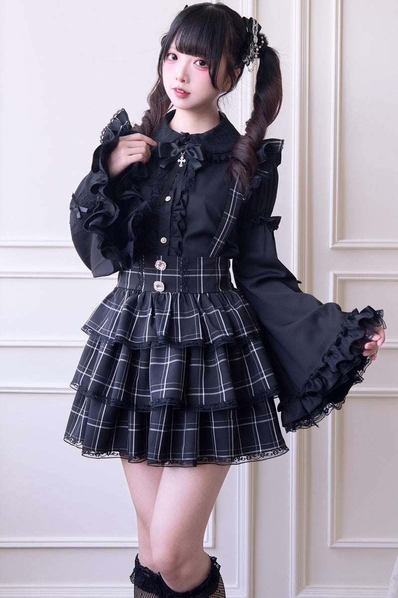 Subculture Jirai Bib Skirt Set
