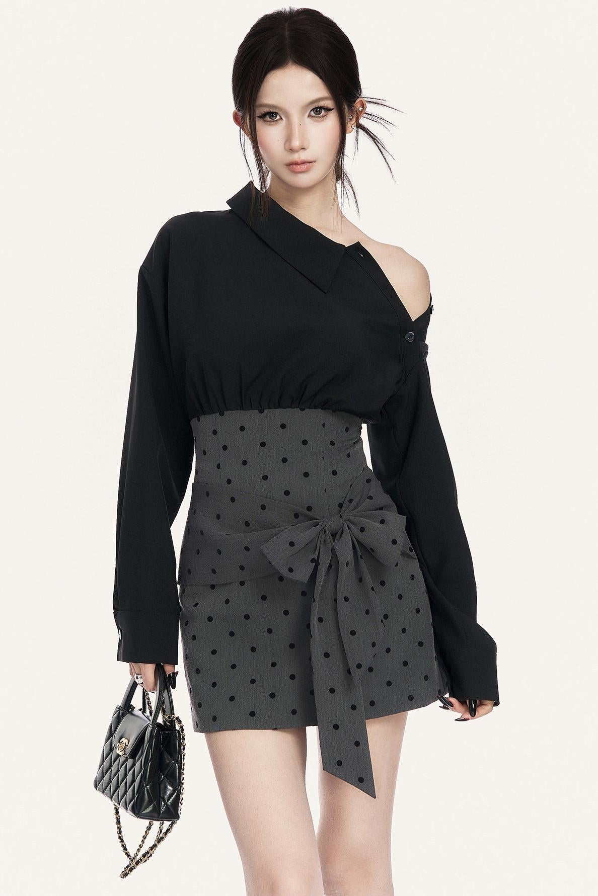 Mode Off Shoulder Dress