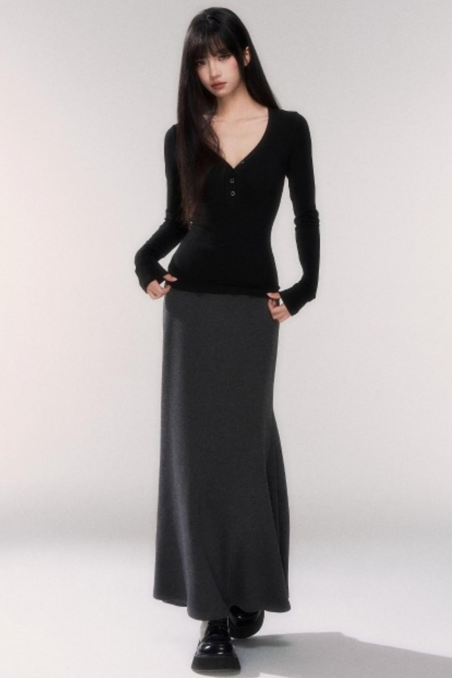 V-neck Tight Style Top