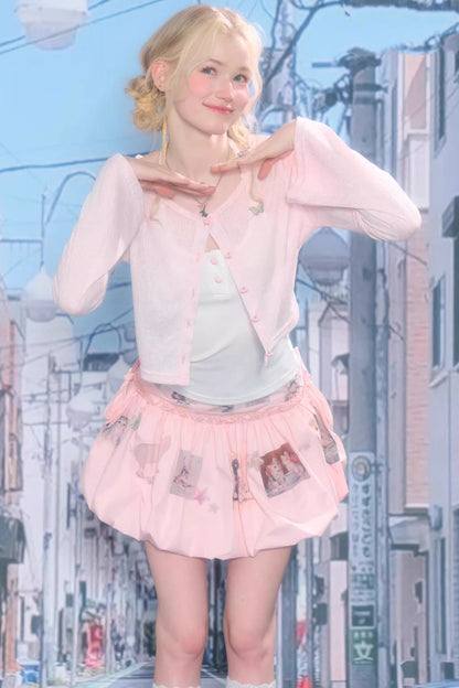 Sweet Slim Knit Cardigan