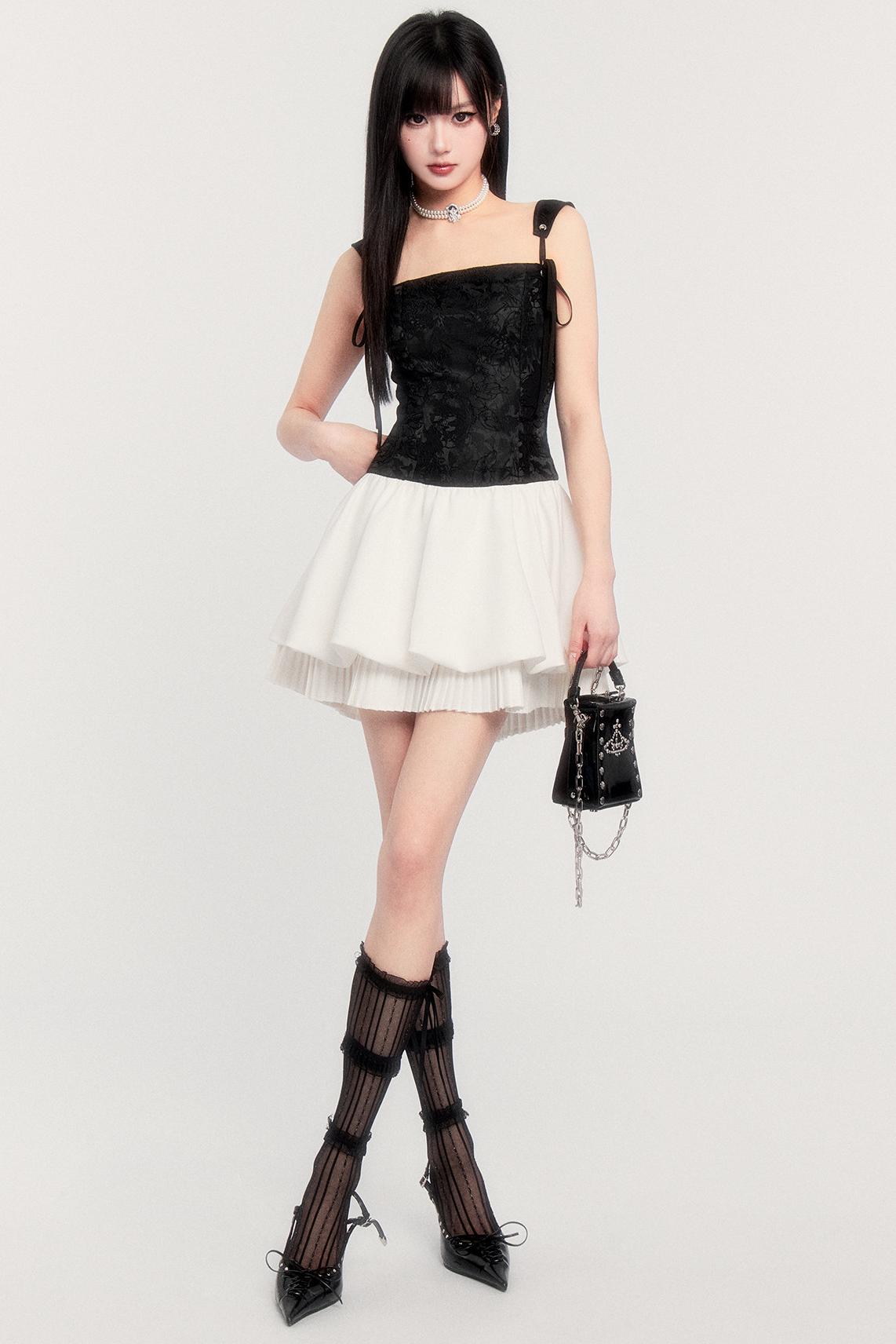 Moonlight Overture Pleated Dress