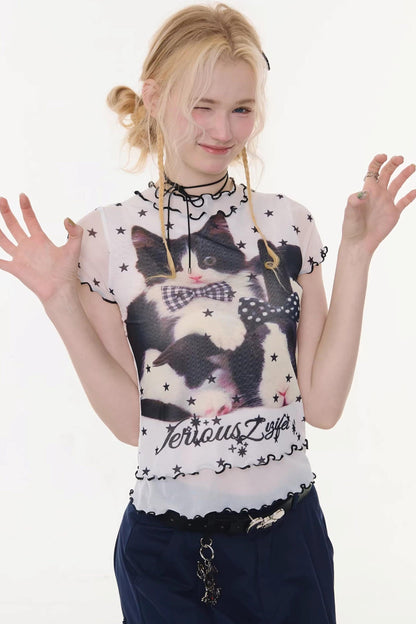 Big Cat Star Top