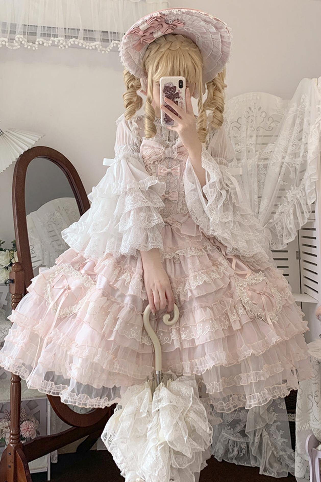 [pre-order] Dreamy Doll Wedding Dress + Headdress