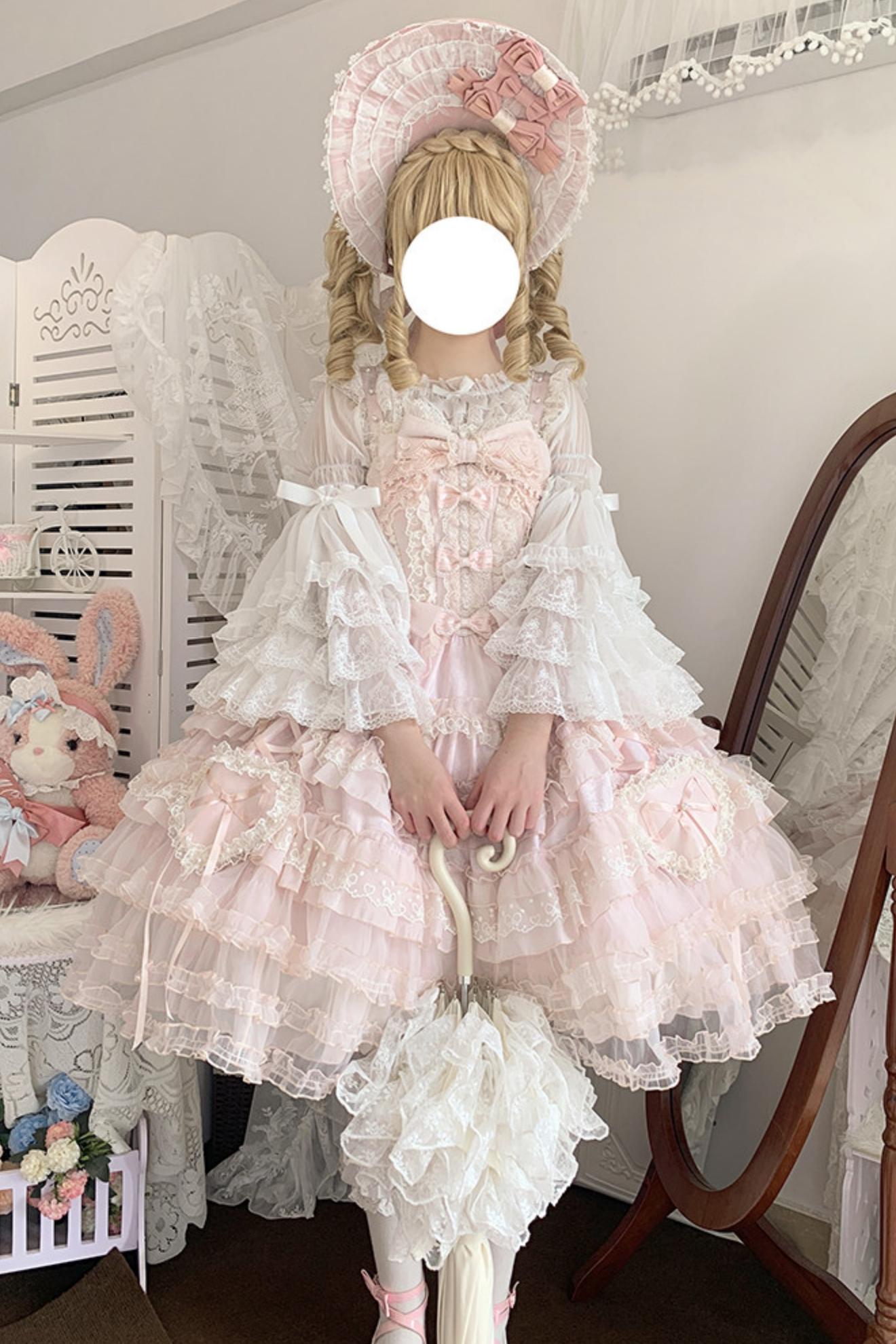 [pre-order] Dreamy Doll Wedding Dress + Headdress